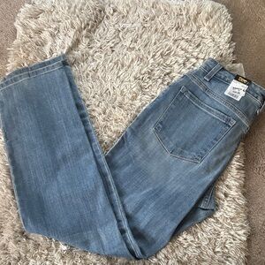 NWT size 6 Lee Brand Straight Leg Light Blue Jeans